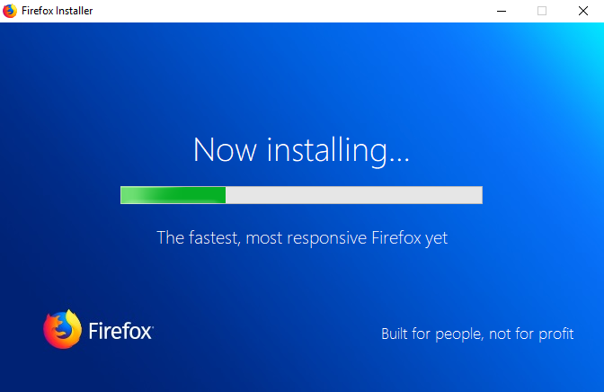 全新安裝Firefox