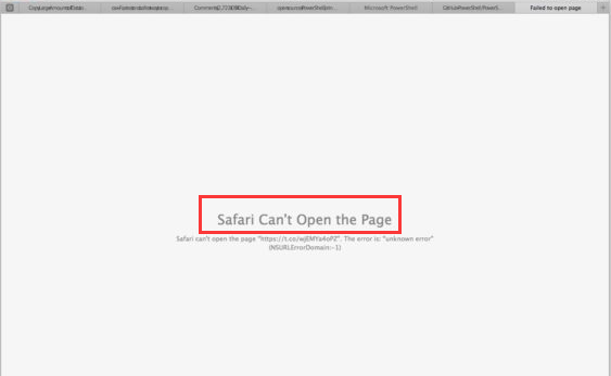 如何修復Safari無法加載網頁