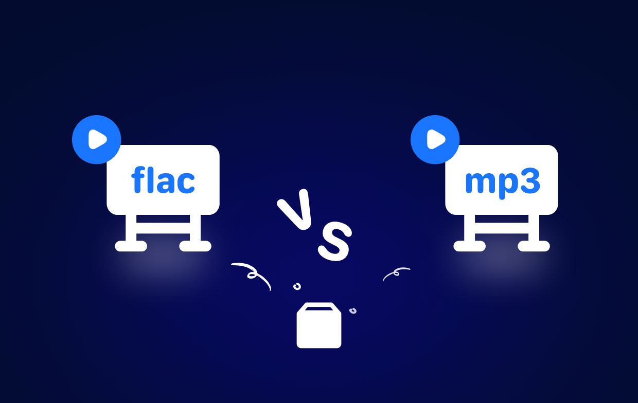 FLAC 對比。 MP3：有什麼區別