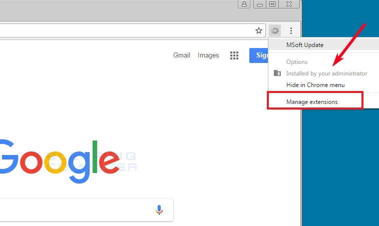 從 Chrome 中刪除 About:Blank