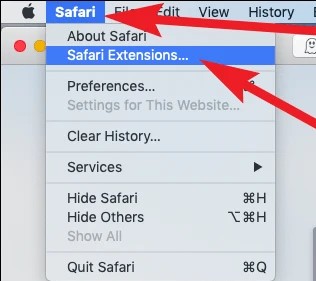 從 Safari 移除 Cloudfront.net