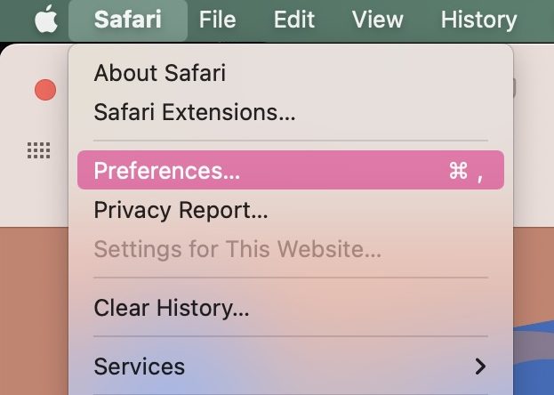 從 Safari 移除 Binarymove Virus