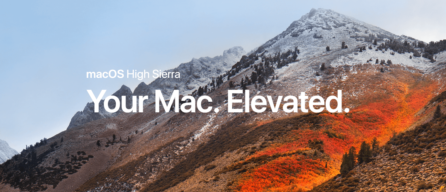 全新安裝Macos High Sierra