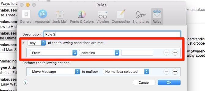 在 Mac 上清除郵件存儲空間