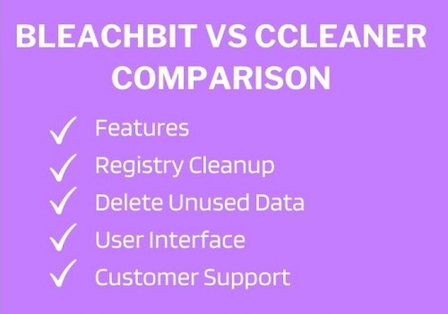 BleachBit 與 CCleaner 比較
