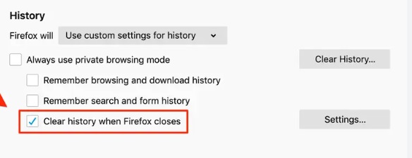 從 Firefox 瀏覽器中完全刪除 WhatsApp 緩存