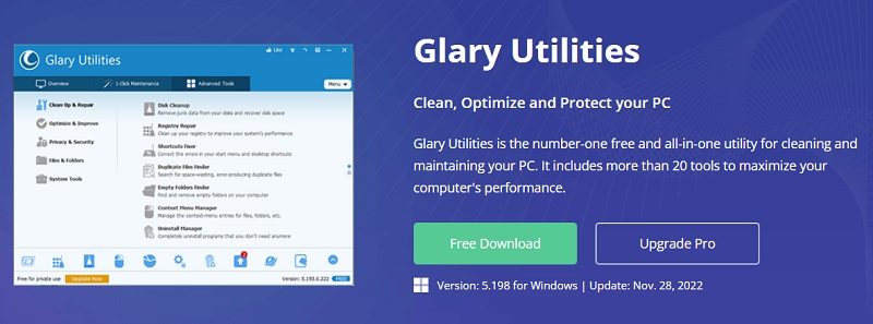 Glary Utilities 協助清理您的 Mac