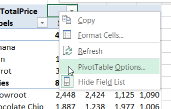 刪除 Excel 快取（資料透視表）