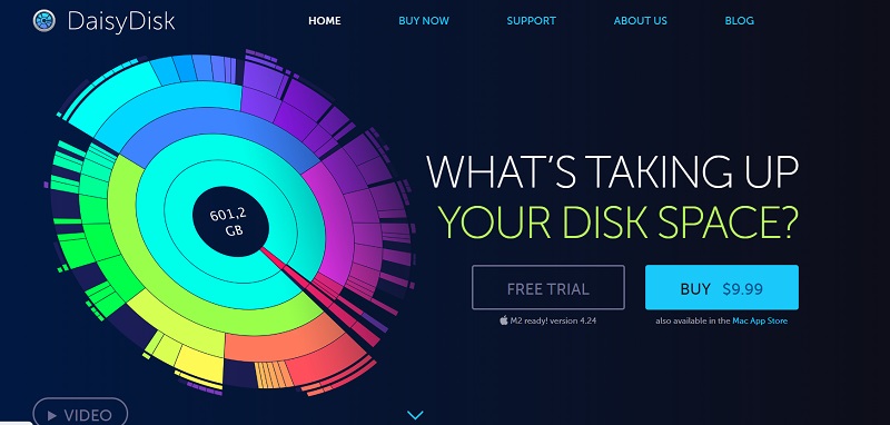 DaisyDisk 幫助清理 Mac 上的磁盤空間