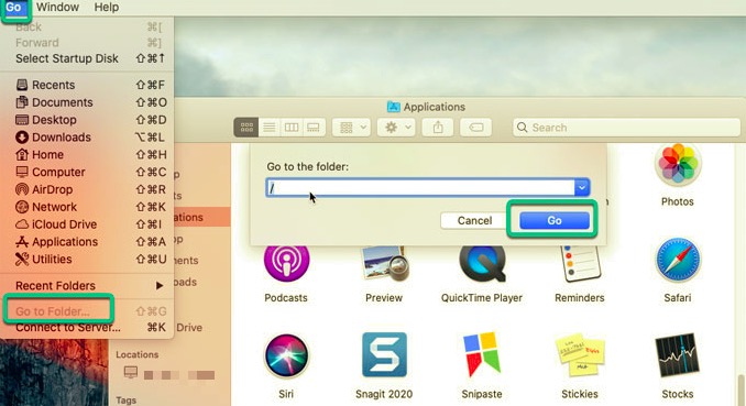 從 Mac 手動刪除 FortiClient