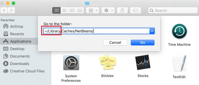 從 Mac 中刪除 NetBeans 相關文件