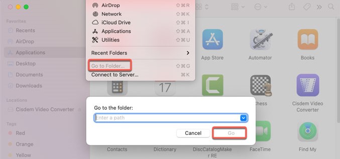 刪除 Mac 上所有與 Sync.com 應用程序相關的文件