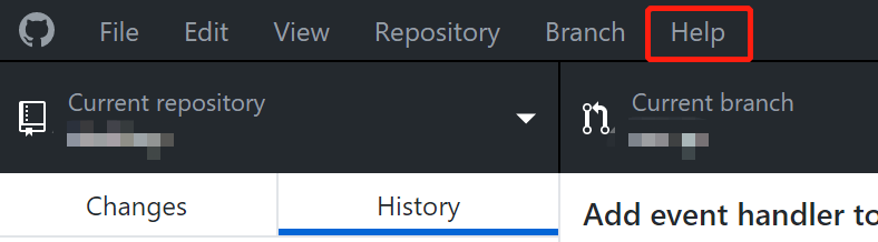 找到日誌文件 GitHub