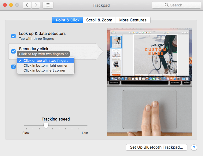 如何在Mac上用觸控板來按右鍵