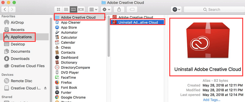 如何卸載Adobe Creative Cloud