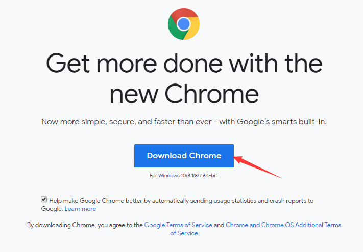 在Windows上安裝Google Chrome