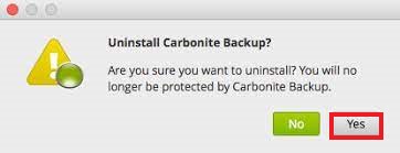 如何從我的 Mac 手動卸載 Carbonite