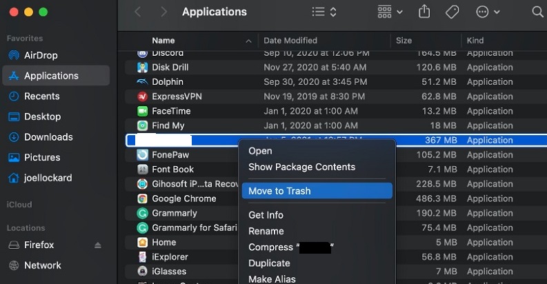 如何在 Mac 上手動卸載隱藏的應用程序