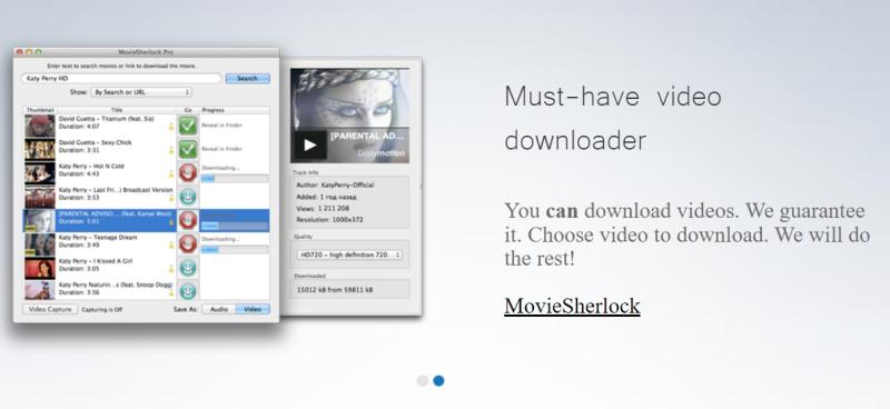 從你的 Mac 移除 Moviesherlock