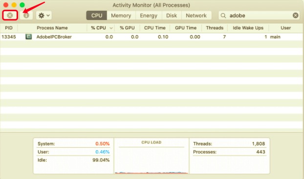 從 Mac 手動刪除或禁用 Adob​​eIPBroker