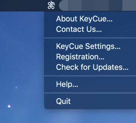 退出 KeyCue 將其卸載