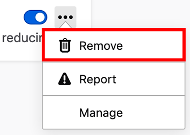 從 FireFox 移除 AdChoice Extension