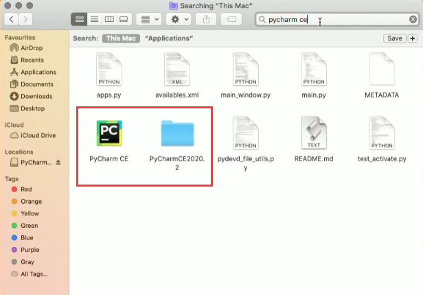 在 Mac 上手動卸載 PyCharm