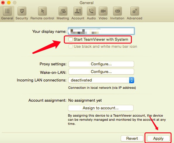 在 Mac 上從啟動中刪除 TeamViewer