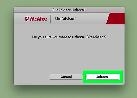 如何完全刪除 McAfee SiteAdvisor