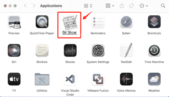 從我的 Mac 卸載 Bit Slicer