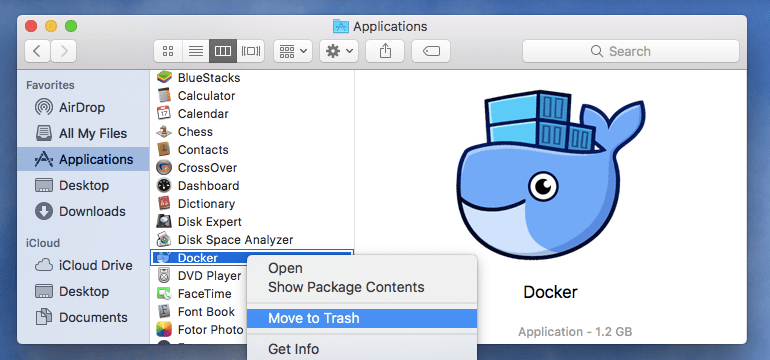 如何在Mac上卸載Docker