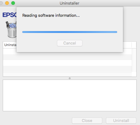 在 Mac 上手動卸載 Epson 軟件