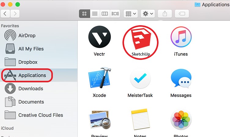 在 Mac 上手動卸載 Sketchup 的方法