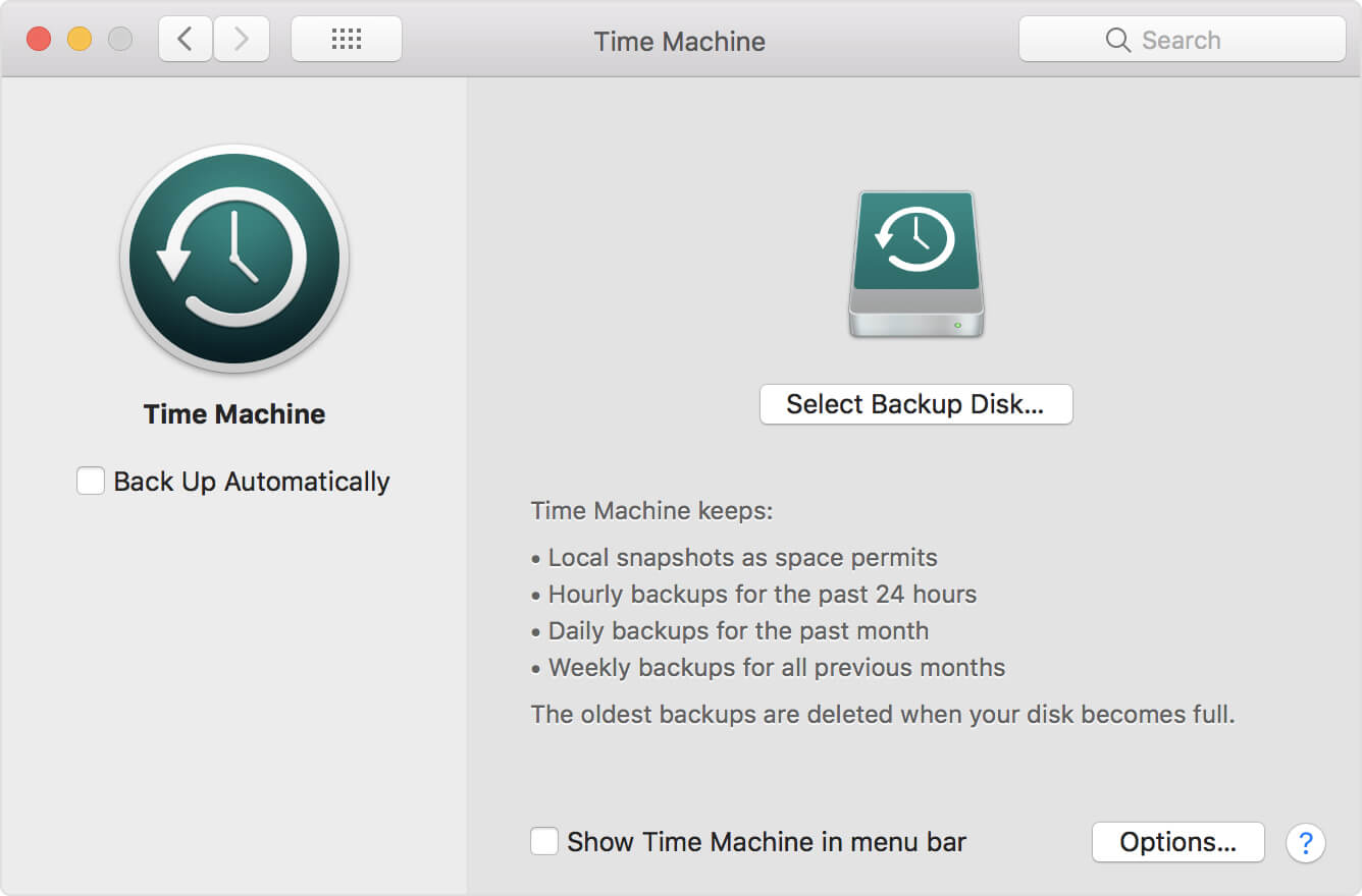 如何備份Mac Time Machine