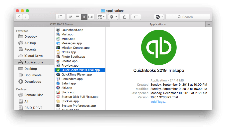 卸載QuickBooks