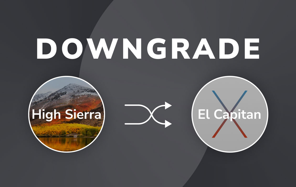 如何從 High Sierra 降級到 El Capitan