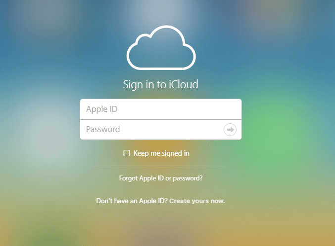 登錄您的Apple ID和密碼