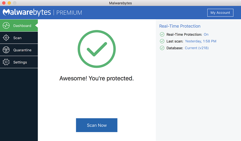 適用於Mac的Malwarebytes