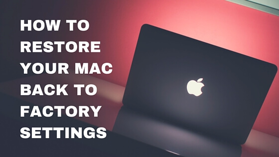 將Mac恢復為出廠設置