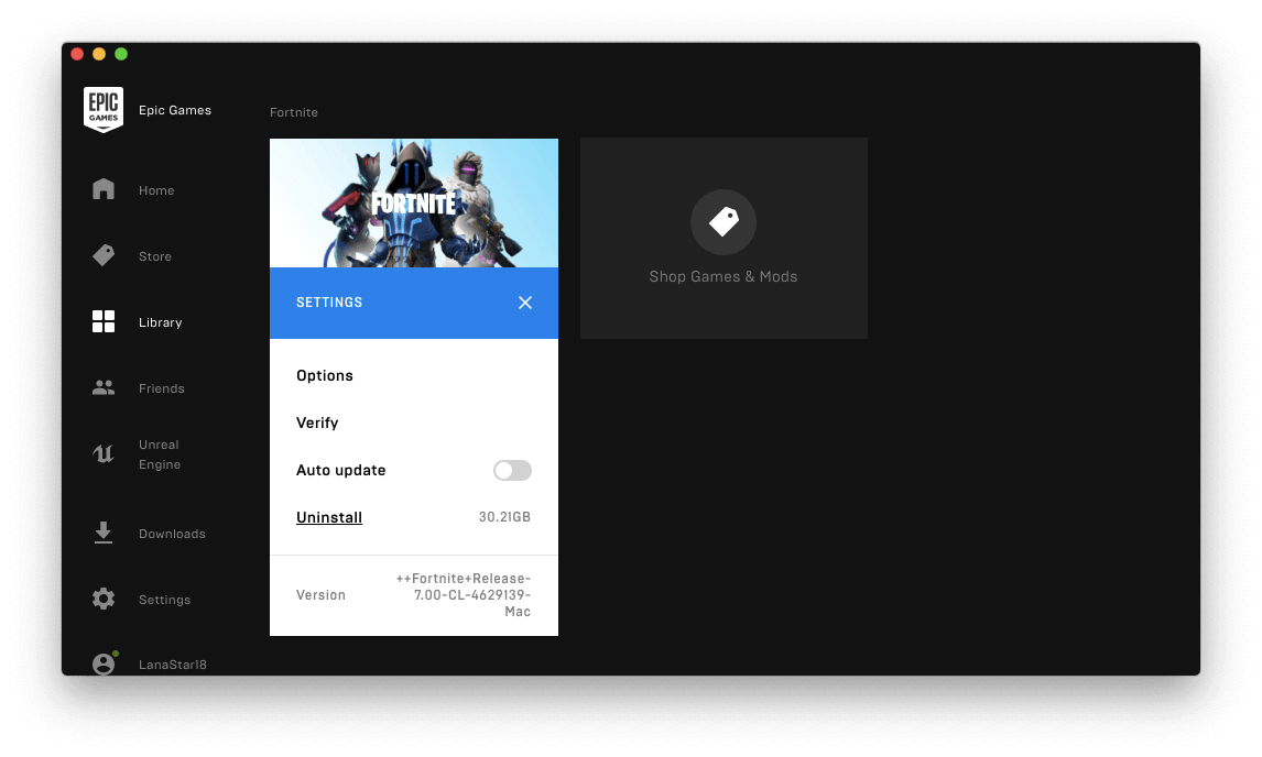 Epic Games Launcher