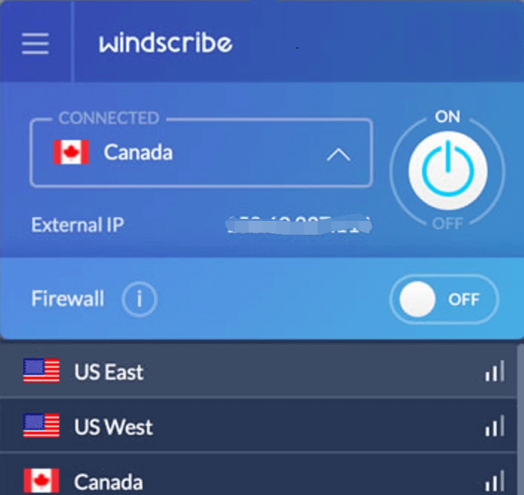 適用於Mac的Windscribe Free VPN