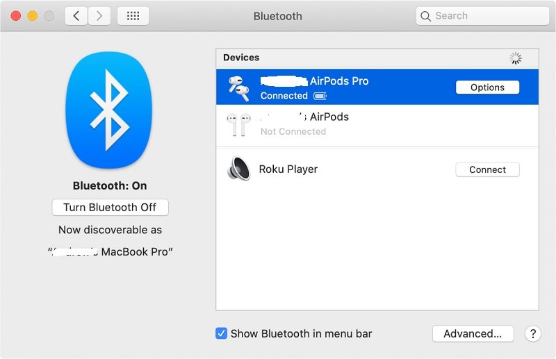 如何將 AirPods 連接到 Mac