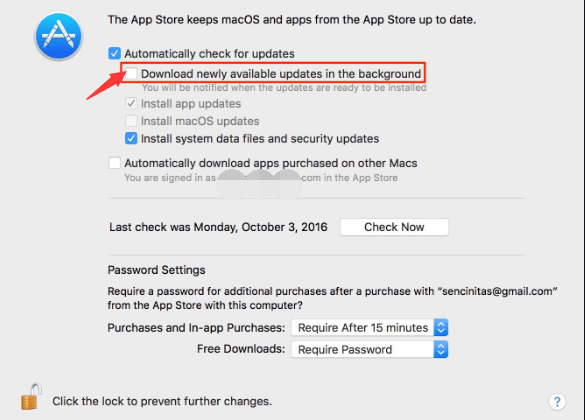 在macOS Mojave 10.14和最新版本中禁用自動更新