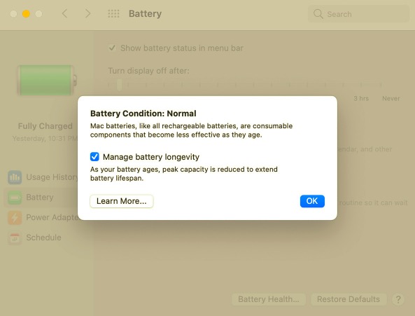 Macbook 電池能用多久