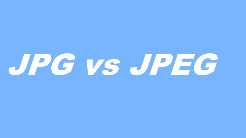 JPG與JPEG的差異