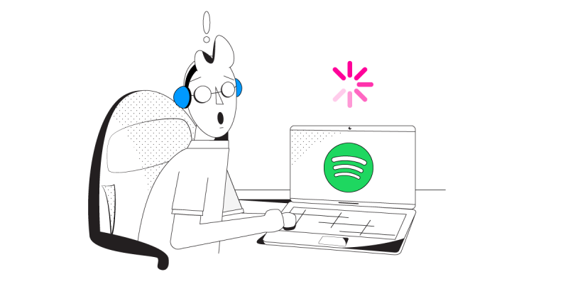 Mac上的Spotify慢