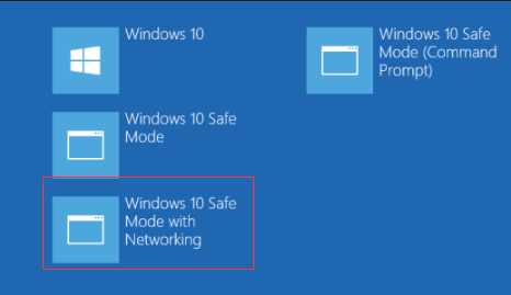 Windows 10網絡安全模式