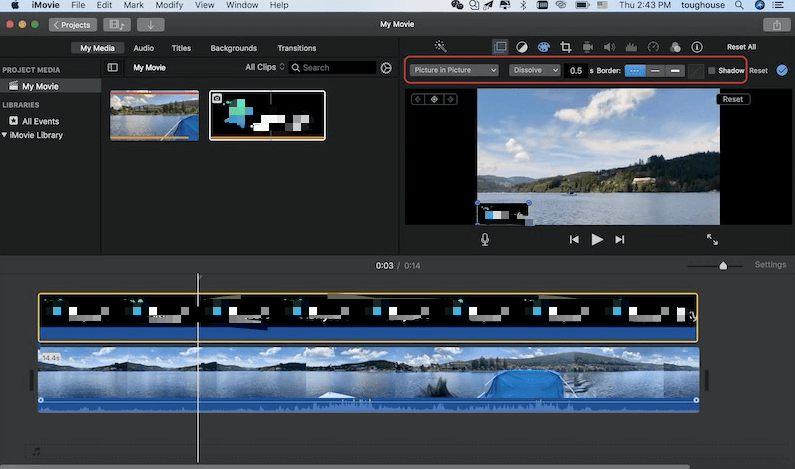 使用iMovie將水印添加到視頻中
