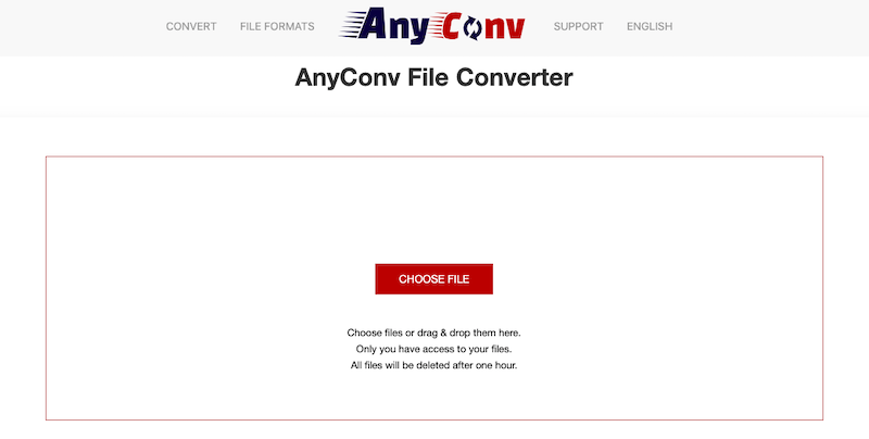 通過 AnyConv.com 在線將 MP4 轉換為 AMV
