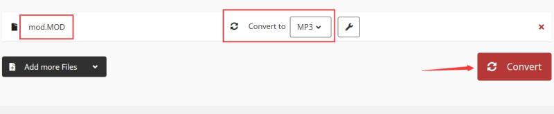 輕鬆將 MOD 轉換為 MP3 格式
